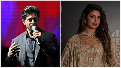 Shah Rukh Khan and Priyanka Chopra at the Red Sea Film Festival. (AFP) Shah Rukh Khan and Priyanka Chopra at the Red Sea Film Festival. (AFP)