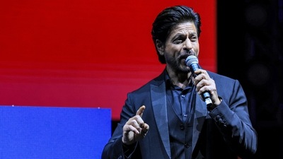 Shah Rukh Khan at the Red Sea International Film Festival (RSFF). (AFP) Shah Rukh Khan at the Red Sea International Film Festival (RSFF). (AFP)