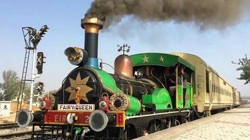 As it rambles across Rajasthan to Alwar, powered by the oldest operating steam engine, Fairy Queen has its own charm. (pinterest) As it rambles across Rajasthan to Alwar, powered by the oldest operating steam engine, Fairy Queen has its own charm. (pinterest)