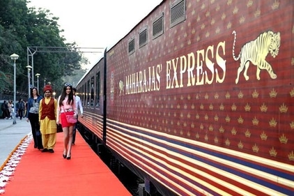 Maharaja Express received the title of "World's Leading Luxury Train" in each the years 2012, 2013, and 2014. (themaharajaexpress) Maharaja Express received the title of "World's Leading Luxury Train" in each the years 2012, 2013, and 2014. (themaharajaexpress)