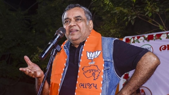 Bollywood actor and former BJP MP Paresh Rawal (PTI Photo)