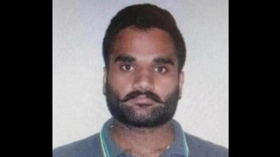 Gangster Goldy Brar, detained in US for the assassination of Sidhu Moosewala. (HT Photo) (HT_PRINT)