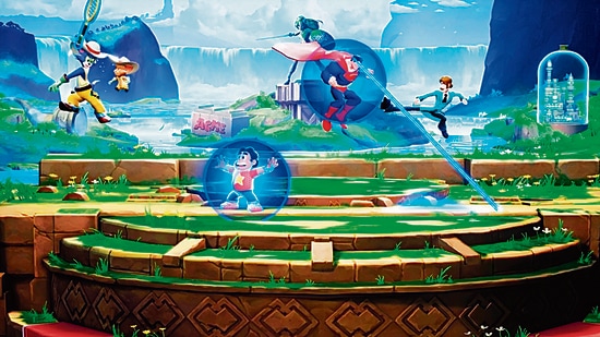 The team-based videogame MultiVersus features characters from Warner Bros, DC Comics, HBO, Turner Entertainment and Cartoon Network, all coming together to defeat their common opponents.