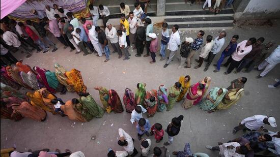 Voting for phase 1 of Gujarat elections took place on December 1. (AP)
