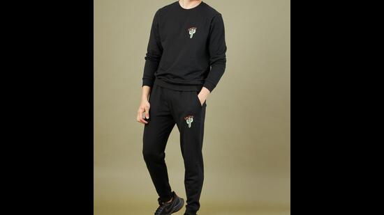 Sweatsuits for day and casual wear, as and when the weather turns. (Cactus embroidered sweatshirt and joggers by Sassafras)
