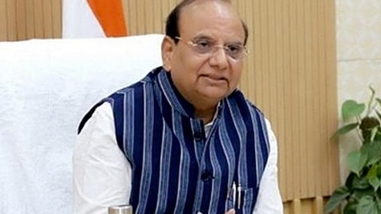 Delhi Lieutenant Governor VK Saxena. (ANI/ file photo)