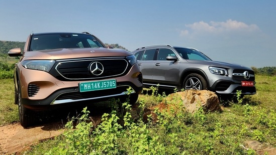 The Mercedes EQB and GLB offer three-rows practicality in petrol, diesel and electric powertrain options The Mercedes EQB and GLB offer three-rows practicality in petrol, diesel and electric powertrain options