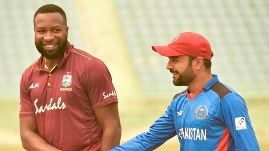 Kieron Pollard and Rashid Khan have joined the MI Global family(Afghanistan Cricket Board) Kieron Pollard and Rashid Khan have joined the MI Global family(Afghanistan Cricket Board)