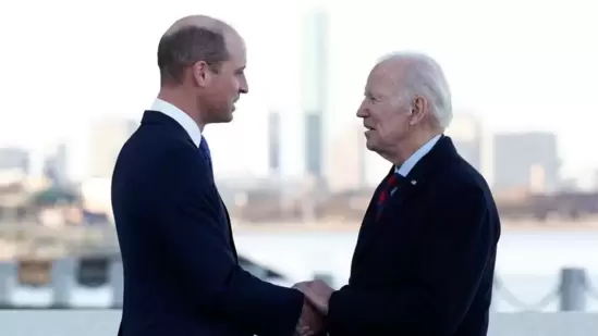 Prince William meets US President Biden at Boston's waterfront Prince William meets US President Biden at Boston's waterfront