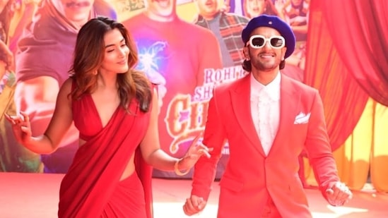 Cirkus is a period comedy drama which also has Deepika Padukone performing a special dance number. The film stars Pooja Hegde and Jacqueline Fernandez as lead actresses. (Varinder Chawla)