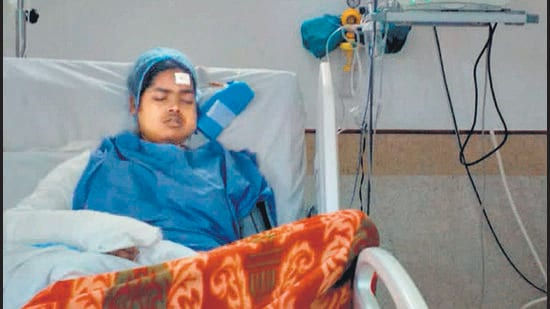Gauri Kumari Sahu was discharged from hospital after 22 days.