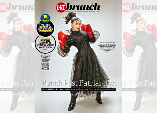 Boxer Nikhat Zareen on the cover of HT Brunch Boxer Nikhat Zareen on the cover of HT Brunch