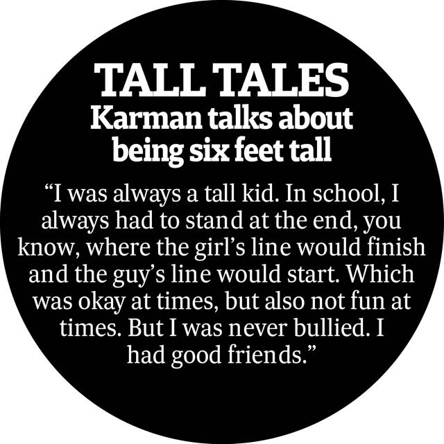 Six feet tall Six feet tall