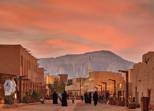 AlUla Old Town, a maze of buildings that date back to the 10th century and now houses a market, too AlUla Old Town, a maze of buildings that date back to the 10th century and now houses a market, too