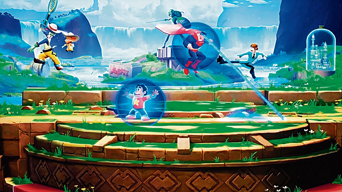 The team-based videogame MultiVersus features characters from Warner Bros, DC Comics, HBO, Turner Entertainment and Cartoon Network, all coming together to defeat their common opponents. The team-based videogame MultiVersus features characters from Warner Bros, DC Comics, HBO, Turner Entertainment and Cartoon Network, all coming together to defeat their common opponents.