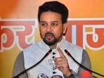 Union minister Anurag Thakur. (Deepak Sansta/HT) Union minister Anurag Thakur. (Deepak Sansta/HT)