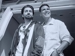 Ayushmann Khurrana and Akshay Kumar in An Action Hero. Ayushmann Khurrana and Akshay Kumar in An Action Hero.
