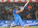 India's Deepak Chahar plays a shot India's Deepak Chahar plays a shot