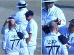 Joe Root; Jack Leach Joe Root; Jack Leach
