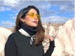 Hina Khan is currently busy sharing snippets from her trip diaries on her Instagram profile. The actor recently flew to Turkey for a vacation and since then her Instagram profile has been replete with her ventures in the country. From posing in front of stunning locations in turkey to gazing out to a sky full of hot air balloons in Cappadocia, Hina is giving us major travel goals. The actor shared a fresh set of snippets on Saturday.(Instagram/@realhinakhan)