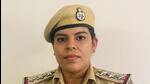 The inspector Amanjot Kaur, former station house officer (SHO) at Sarabha Nagar police station was suspended in a case which was filed when she was deputed at cyber crime cell in Mohali. (HT File) The inspector Amanjot Kaur, former station house officer (SHO) at Sarabha Nagar police station was suspended in a case which was filed when she was deputed at cyber crime cell in Mohali. (HT File)