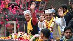 Delhi deputy chief minister Manish Sisodia during a public meeting for the MCD elections in New Delhi on Friday. (Manish Sisodia/Twitter) Delhi deputy chief minister Manish Sisodia during a public meeting for the MCD elections in New Delhi on Friday. (Manish Sisodia/Twitter)
