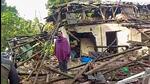 The house damaged in the explosion at Bhupotinagar village, in East Medinipur district of West Bengal. (PTI) The house damaged in the explosion at Bhupotinagar village, in East Medinipur district of West Bengal. (PTI)
