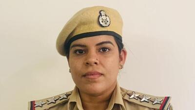 The inspector Amanjot Kaur, former station house officer (SHO) at Sarabha Nagar police station was suspended in a case which was filed when she was deputed at cyber crime cell in Mohali. (HT File)