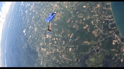 Now, the soon-to-be 22-year-old woman has made history by becoming the first Indian to successfully perform a specific type of jump using a wingsuit, in Thailand Now, the soon-to-be 22-year-old woman has made history by becoming the first Indian to successfully perform a specific type of jump using a wingsuit, in Thailand