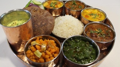 Rajbhog Restaurant located in Vijaywada served unlimited thali having 35 different dishes to the customers. (Representational Image) Rajbhog Restaurant located in Vijaywada served unlimited thali having 35 different dishes to the customers. (Representational Image)