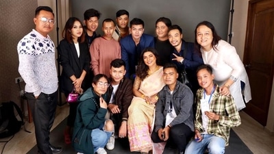 Sushmita Sen shared a video and wrote, "Having the privilege of wearing the Traditional Manipuri attire… #phanek #raniphi in your stunning design…coupled with the love & hard work of the weavers…truly made this walk a celebration of Manipur’s rich Art & Culture!!." (Instagram/@robertnaoremstudio) Sushmita Sen shared a video and wrote, "Having the privilege of wearing the Traditional Manipuri attire… #phanek #raniphi in your stunning design…coupled with the love & hard work of the weavers…truly made this walk a celebration of Manipur’s rich Art & Culture!!." (Instagram/@robertnaoremstudio)