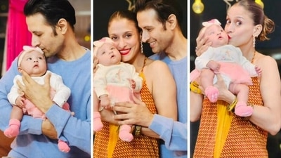 Apurva Agnihotri and Shilpa Agnihotri with their newborn daughter Ishaani Kanu Agnihotri. Apurva Agnihotri and Shilpa Agnihotri with their newborn daughter Ishaani Kanu Agnihotri.