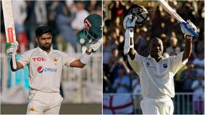 Babar Azam; Brian Lara (AP/File) Babar Azam; Brian Lara (AP/File)