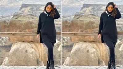 “Cappadocia, there is a reason why this place is on everyone’s bucket list. You have to visit this place to experience its uniqueness,” Hina summed up her Cappadocia experience in these words. (Instagram/@realhinakhan) “Cappadocia, there is a reason why this place is on everyone’s bucket list. You have to visit this place to experience its uniqueness,” Hina summed up her Cappadocia experience in these words. (Instagram/@realhinakhan)