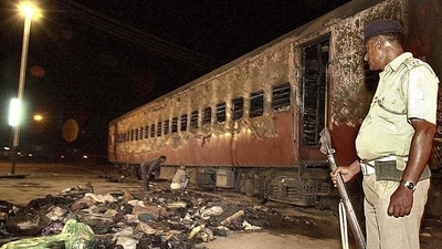 Gujarat government opposed the release of some convicts of the 2002 Godhra train burning case. (AFP File Photo)