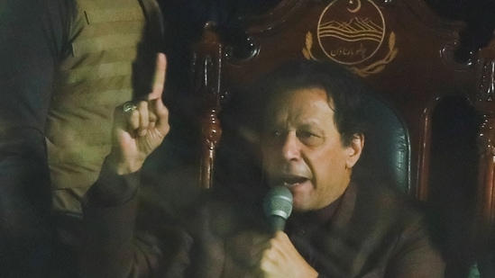 Pakistan's former Prime Minister, Imran Khan. (REUTERS/Akhtar Soomro)