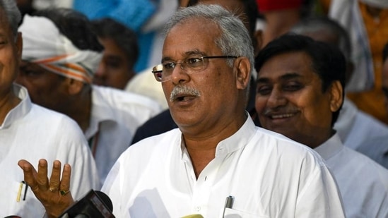 Chhattisgarh chief minister Bhupesh Baghel 