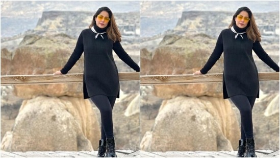 हिना ने कप्पाडोसिया की खोज करते हुए खुद की कई तस्वीरों के साथ हमारे सप्ताहांत को बेहतर बना दिया।(Instagram/@realhinakhan)