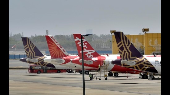 The higher ranking means that India has improved its air safety processes (Ajay Aggarwal /HT PHOTO) The higher ranking means that India has improved its air safety processes (Ajay Aggarwal /HT PHOTO)