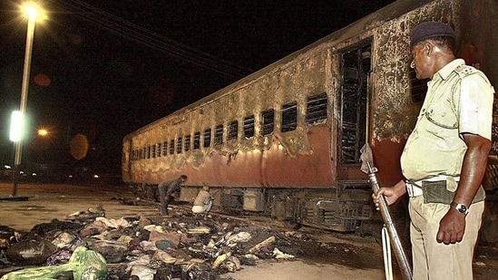 Gujarat government opposed the release of some convicts of the 2002 Godhra train burning case.(AFP File Photo)
