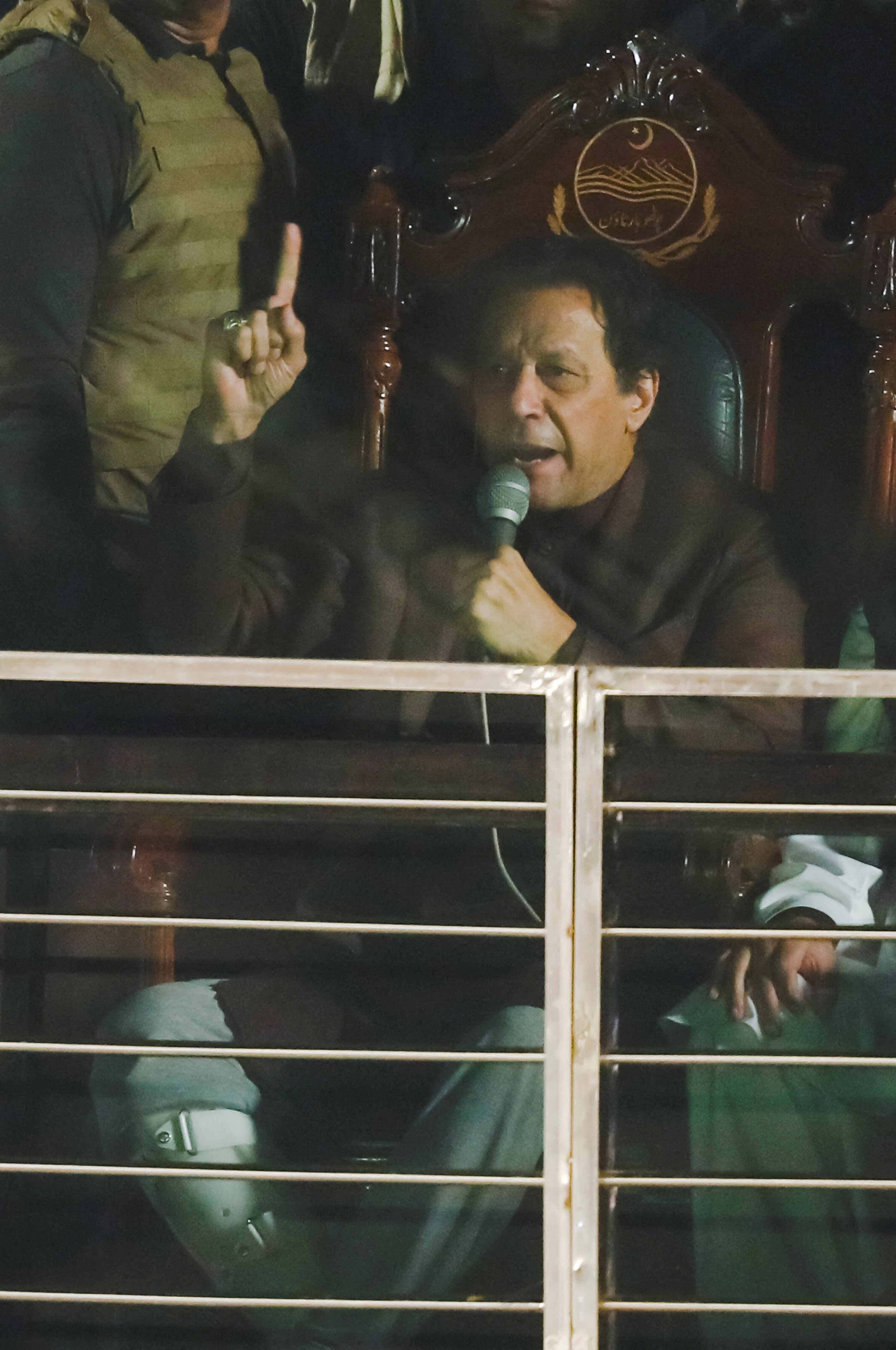 Pakistan's former Prime Minister, Imran Khan. (REUTERS/Akhtar Soomro)