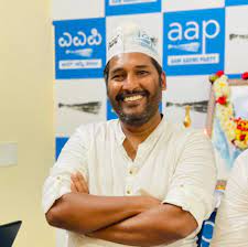 AAP Bengaluru president Mohan Dasari. (Facebook)