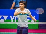 India shuttler Unnati Hooda in action (PTI) India shuttler Unnati Hooda in action (PTI)
