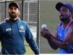 Dinesh Karthik; Sanju Samson(ANI/AP) Dinesh Karthik; Sanju Samson(ANI/AP)