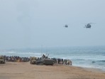 The Navy Day celebrations 2022 are slated to be held in Vishakhapatnam. (Photo credit-PIB) The Navy Day celebrations 2022 are slated to be held in Vishakhapatnam. (Photo credit-PIB)