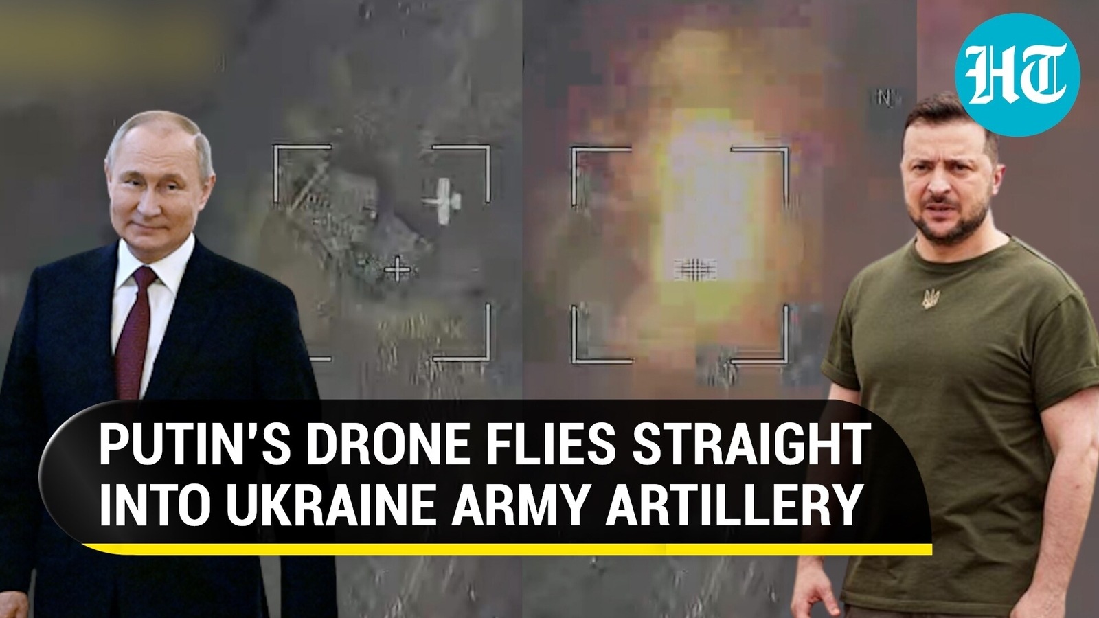 Russians destroy Ukraine Army's self-propelled gun | Onslaught of drone ...