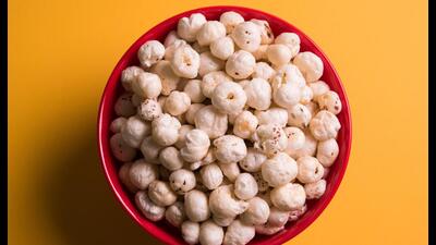 Makhana, or fox nut. (Shutterstock) Makhana, or fox nut. (Shutterstock)