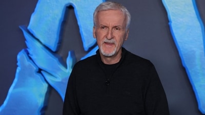 Filmmaker James Cameron during a photocall for The Way of Water in London on December 4, 2022. (Photo by ISABEL INFANTES / AFP) (AFP) Filmmaker James Cameron during a photocall for The Way of Water in London on December 4, 2022. (Photo by ISABEL INFANTES / AFP) (AFP)