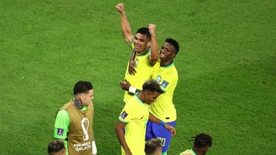 FIFA World Cup 2022: Brazil face South Korea in their Round of 16 fixture. (REUTERS)
