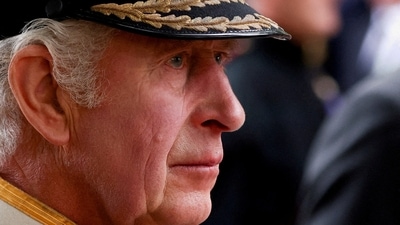 King Charles III: Britain's King Charles attends the state funeral and burial of Britain's Queen Elizabeth, in London, Britain. (Reuters)